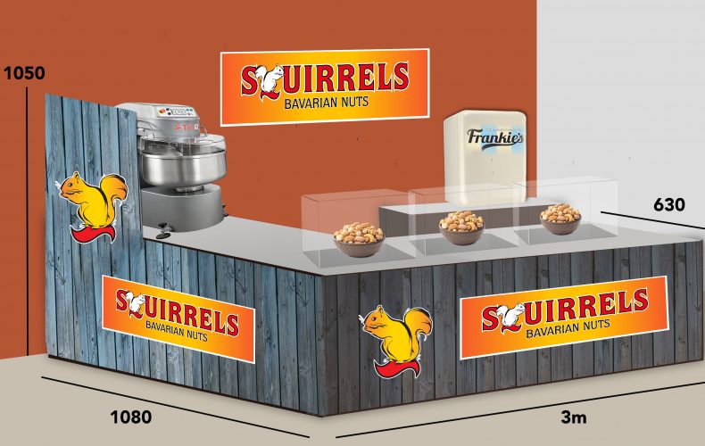 Mobile store mock up